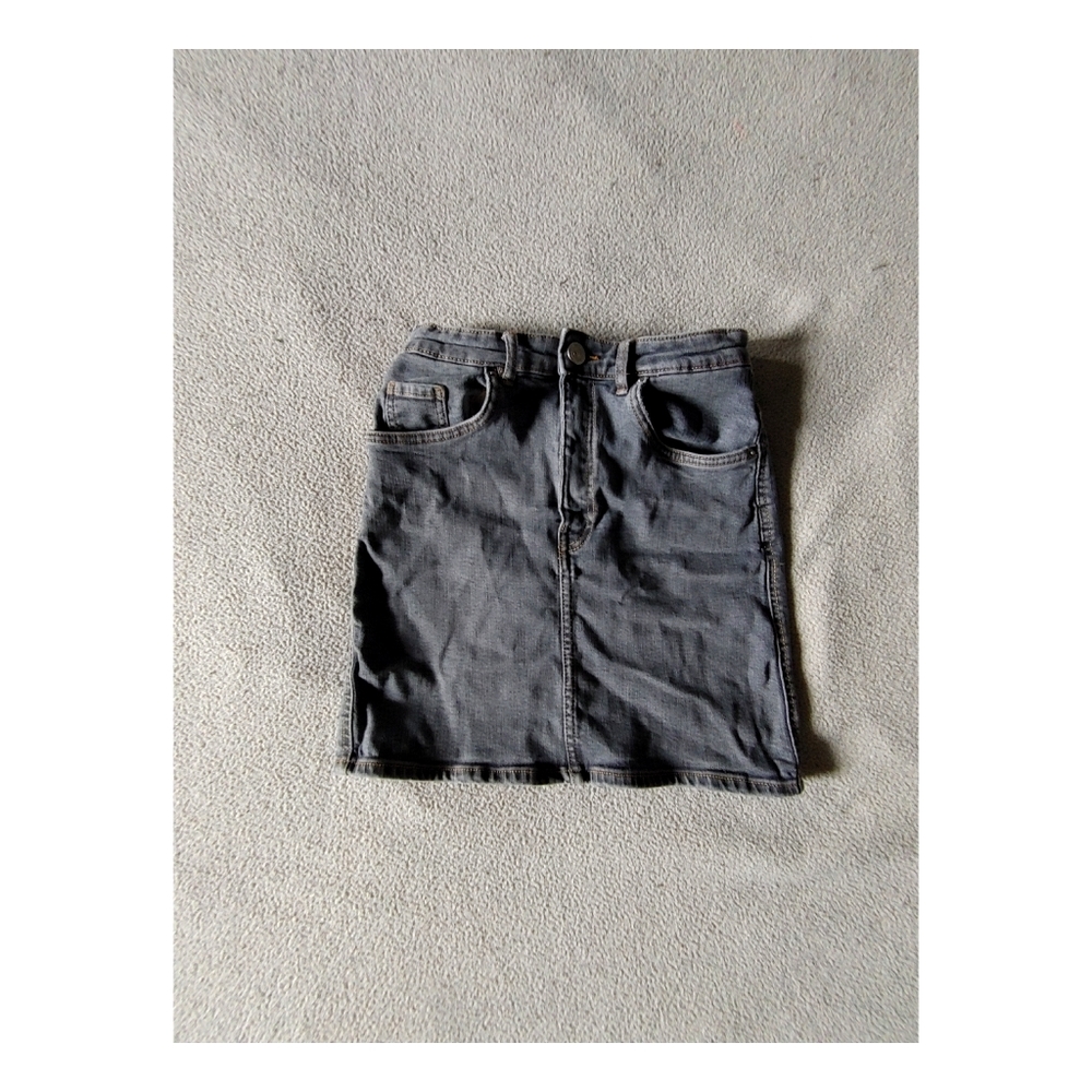 Zara mini denim skirt